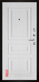 Стальная дверь МДФ №366 с отделкой МДФ ПВХ