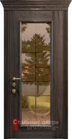 Входные двери МДФ в Солнечногорске «Двери МДФ со стеклом»